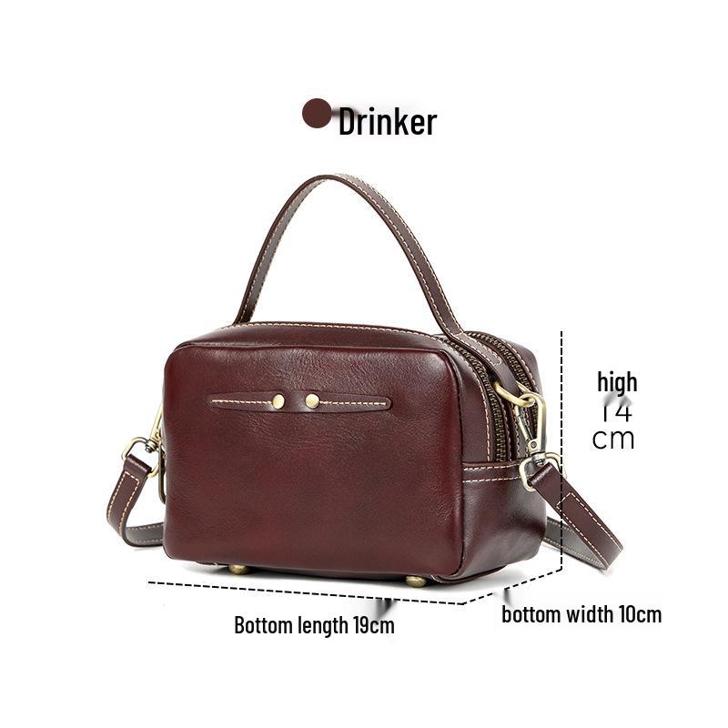 

Женская универсальная высококачественная сумка кроссбоди из коровьей кожи на осень/зиму 2025