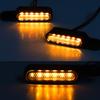 X-STYLE Motorcycle Turn Signal Sequential Yellow LED Bike Handlebar Flowing Turn Signal General