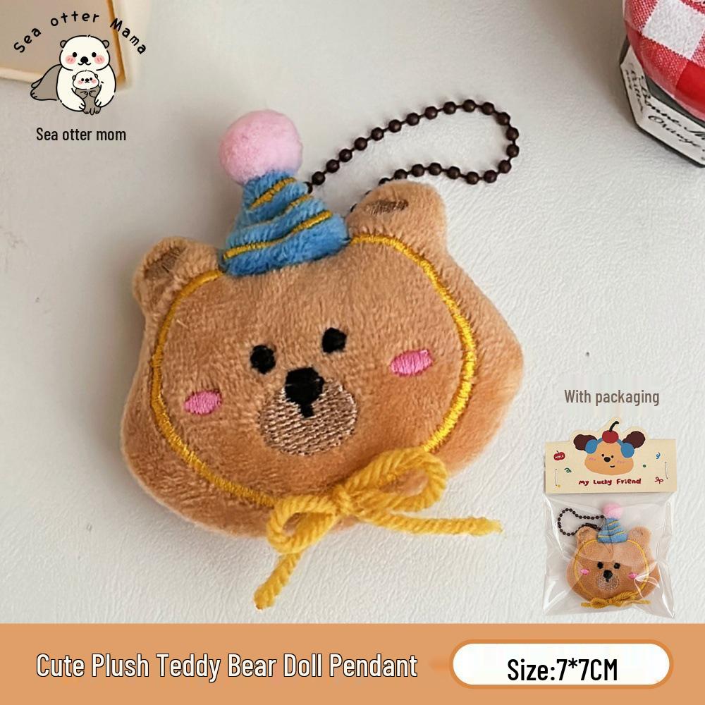 Tengyi Cute Plush Doll Pendant - Backpack Accessory & Gift for Girls or Couples