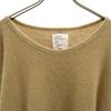SHAREEF Gemaakt in Japan Angora Blend Trui met lange mouwen 1 Beige gebreid Heren Gebruikt
