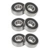 6Pcs 6201 Sealed Bearing High Carbon Steel Car Ball Bearing for Electric Motors Power Tools Vehicle