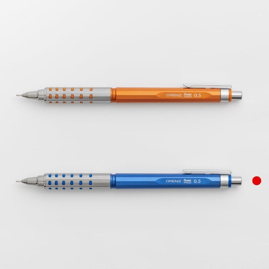 Pentel Orenz AT Mechanical Limited Metal Pencil, Edition, 0.5mm, Blue, XPP2005-CAMZ