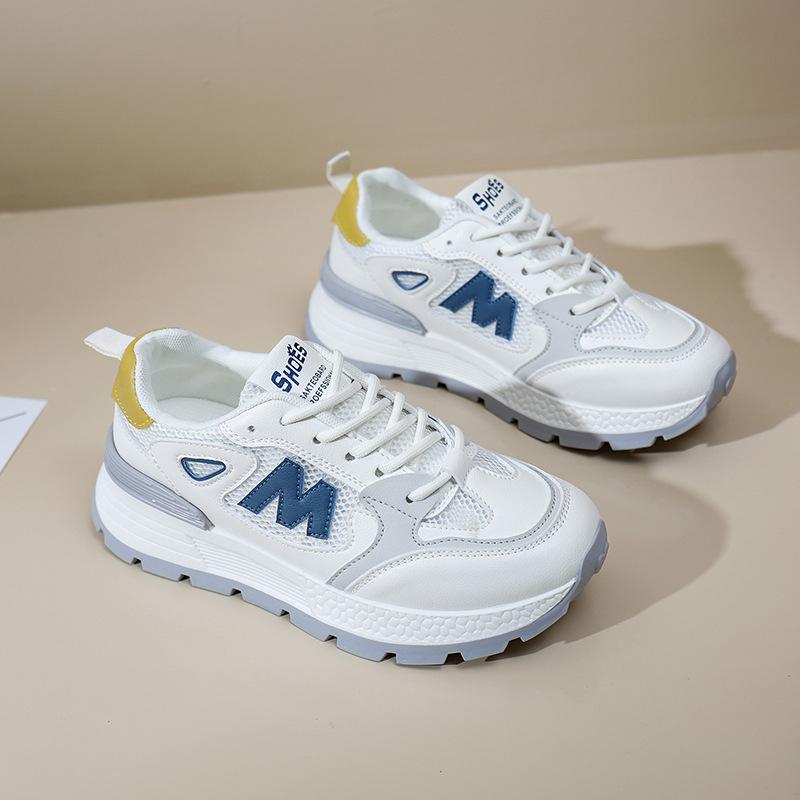 

INS корейская обувь для папы на платформе, новые летние уличные студенческие кроссовки для бега, увеличивающие рост, для отдыха Kt2630 35