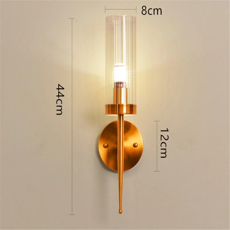 

Европейский хрустальный настенный светильник в стиле минимализма для спальни, прикроватный светильник, гостиная, телевизор, фон, домашний декор, светодиодное внутреннее освещение warm light