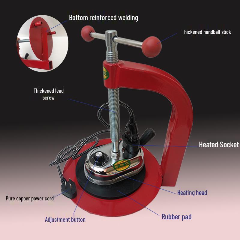 Automatic Tire Vulcanization Repair Machine with Timer and Temperature Control