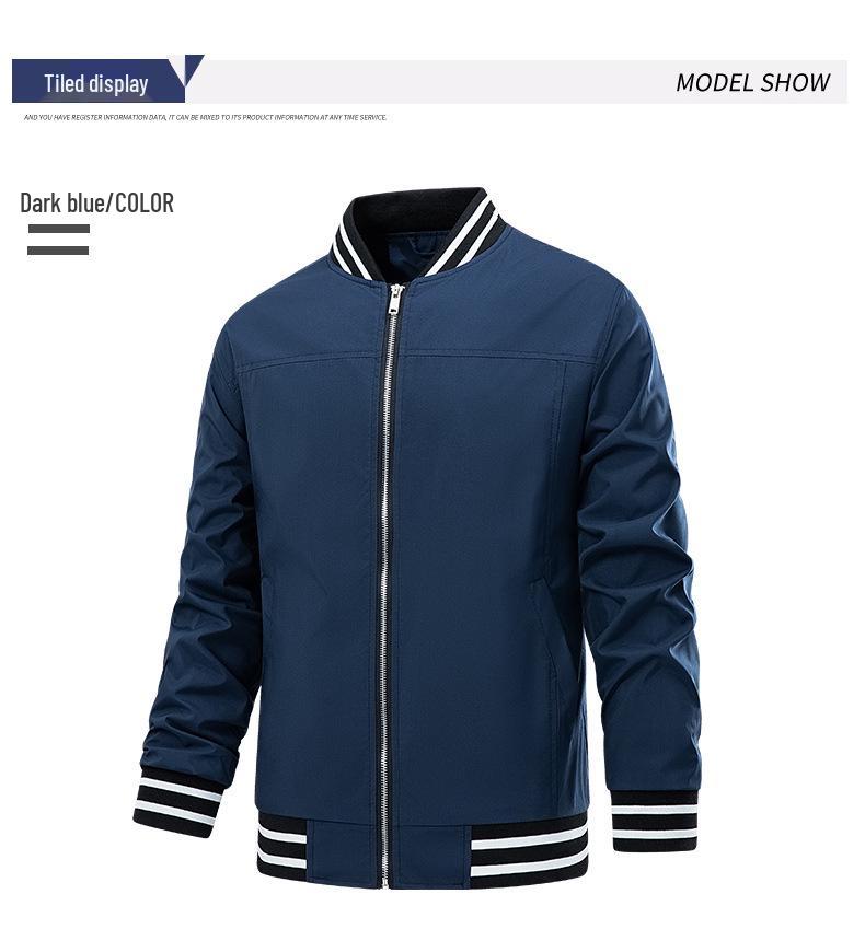 Chaqueta Bomber Ligera Cortavientos para Hombre - Ropa Exterior Casual Talla Europea