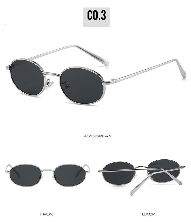 2025 Unisex Japanese-Style Metal Round Sunglasses: Retro Trendy Small Frame for Women
