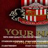 Sunderland A.F Custom Name Wall Tapestry Aesthetic Wall Hanging Printed Fabric Blanket Decorative Tapestries for Bedroom Living Room Home Decor