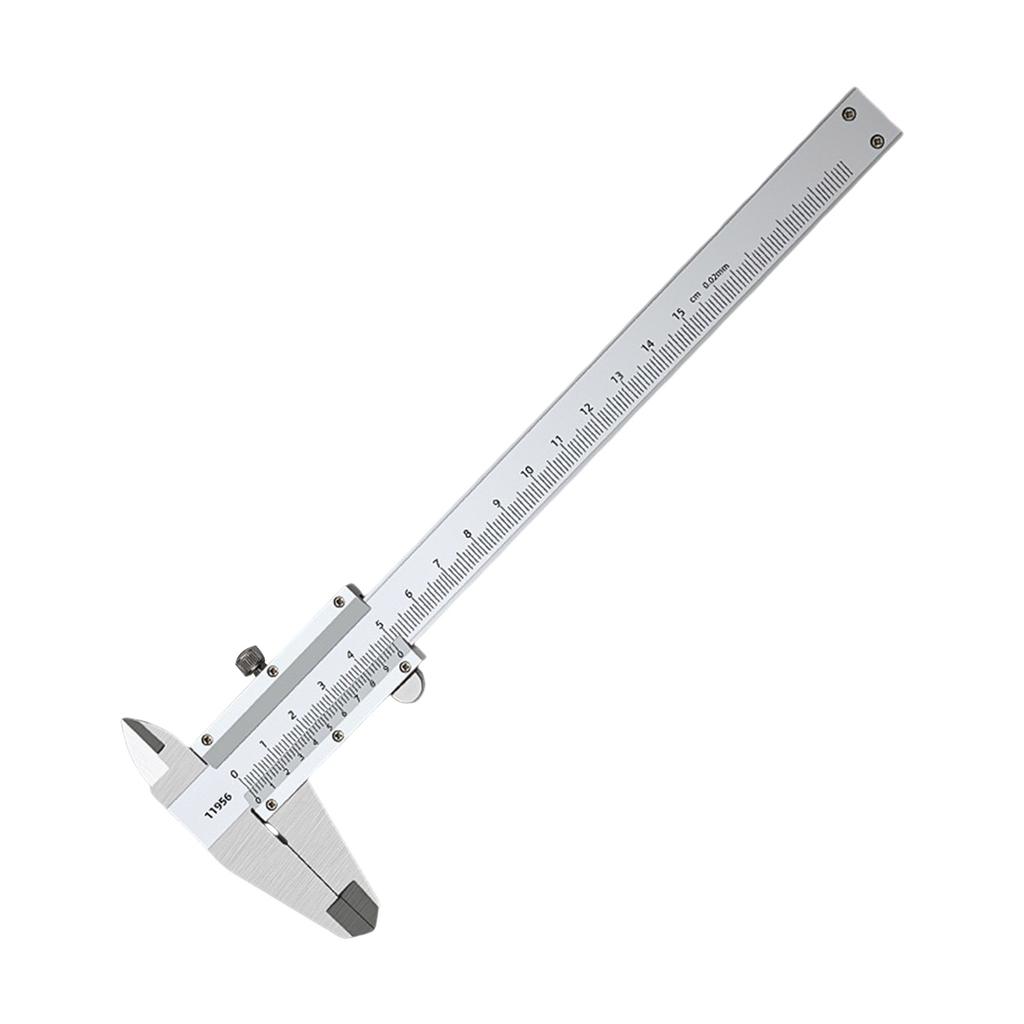 Stainless Steel Vernier Caliper 150/200/300mm Caliper Measuring Tool Manual Micrometer for Depth Diameter Measurement