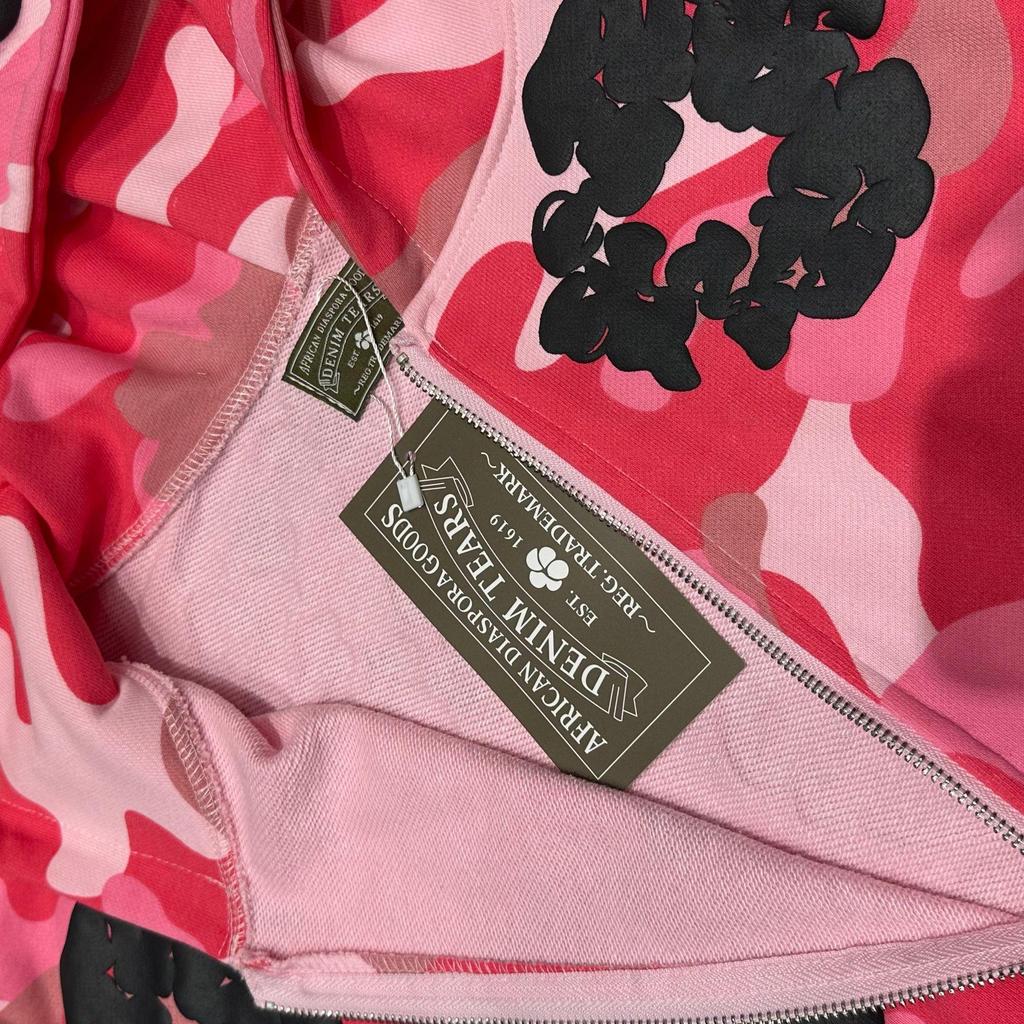 Sweat à capuche unisexe camouflage 2025 - Collection Automne/Hiver