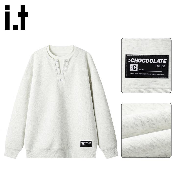 

Men s American Style Faux Two-Piece Sweatshirt 2XL