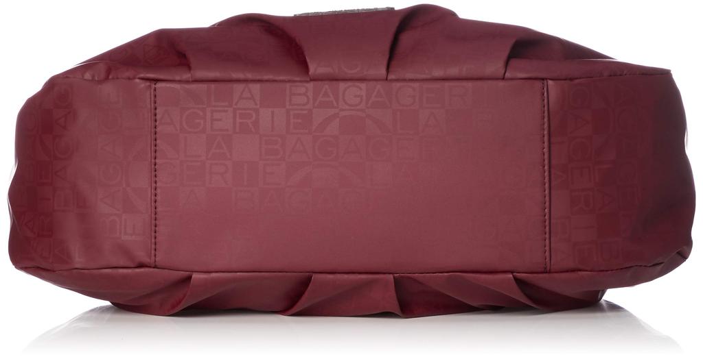 Labagagerie MONOGRAMME 2-Wege-Umhängetasche, Damen, B71-09-04, Weinrot