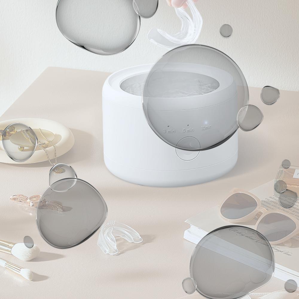 

Ultrasonic Denture Cleaning Machine One-Touch Operation Automatic Cleaning Device USB Rechargeable for Cleaning Jewelry Glasses China Mainland