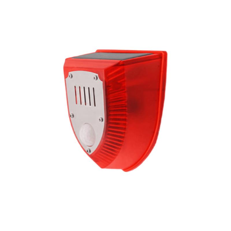Outdoor Solar Animal Repeller with Sound and Light Alarm