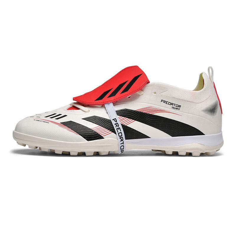 Soccer Shoes Men'S World Cup Flying Weaving Grass Training Seamless Low Top Spike Shredded Sneakers