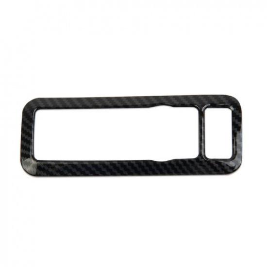 Carbon Fiber Style Headlight Switch Button Panel Cover Trim For Ford Maverick
