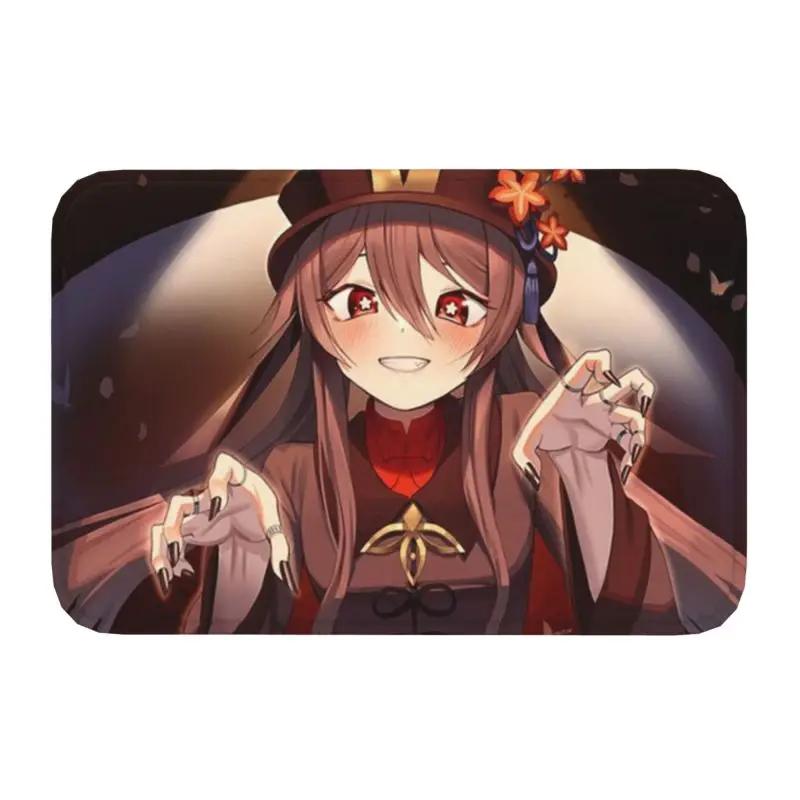 Genshin Impact Cursed Childe Front Floor Door Entrance Mats Indoor Manga Kitchen Bath Doormat Garden Carpet Rug