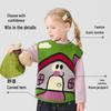 Kids' Cartoon House Knitted Vest