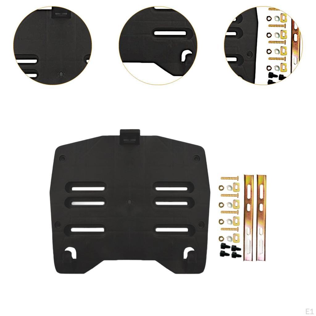 Motorcycle Rear Carrier Support Mount Rack Easy To Install Multipurpose Stable Parts Accessory