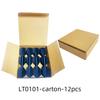 Penpen Brand Professional Sports Dart Flights 12pcs Boxed PP Plastic 2BA Screw Soft 74mm Darts Tail Durable Purple Color Custom