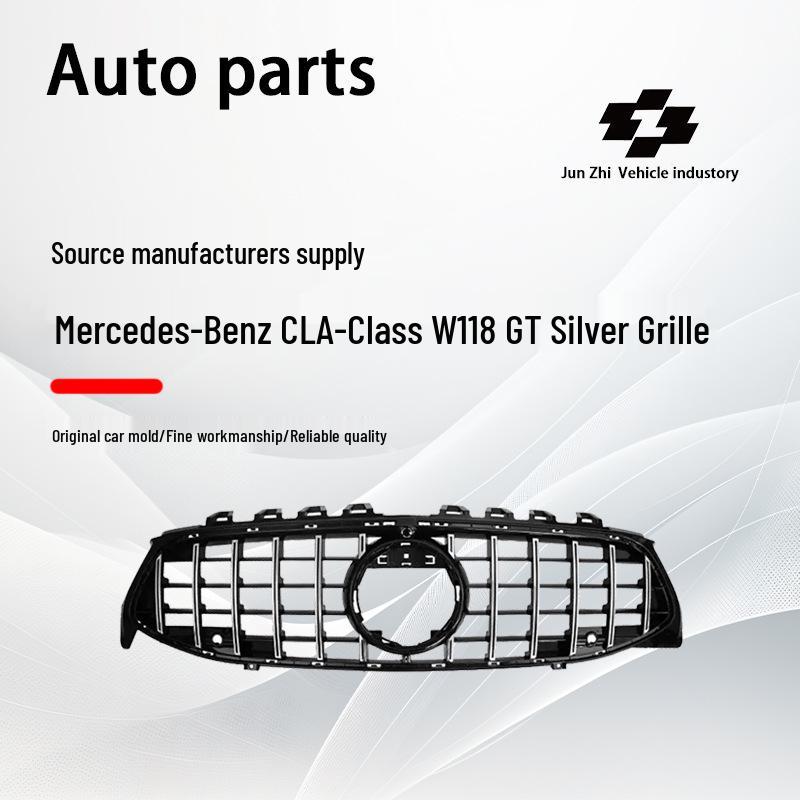 2020-2023 Mercedes-Benz CLA-Class W118 GT Silver Front Grille Replacement