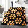 1pz Coperta in Flanella con Motivo Logo Dragon Ball Z Adatta a Tutte le Stagioni Per Arredamento Casa Calore e Comfort Regali Regalo Festivo