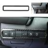 1PCS Frame Trim For Toyota Camry 2018- Headlight Switch Control Carbon Fiber