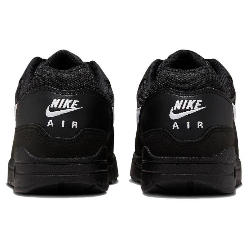 Nike Air Max 1 Black White Swoosh Sneakers Casual Shoes FZ0628-010