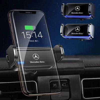 Auto Handyhalter Handyhalter Ständer Auto Kein Magnetischer GPS Halterung Halterung Für Mercedes Benz AMG W124 W202 W203 W204 W210 W211
