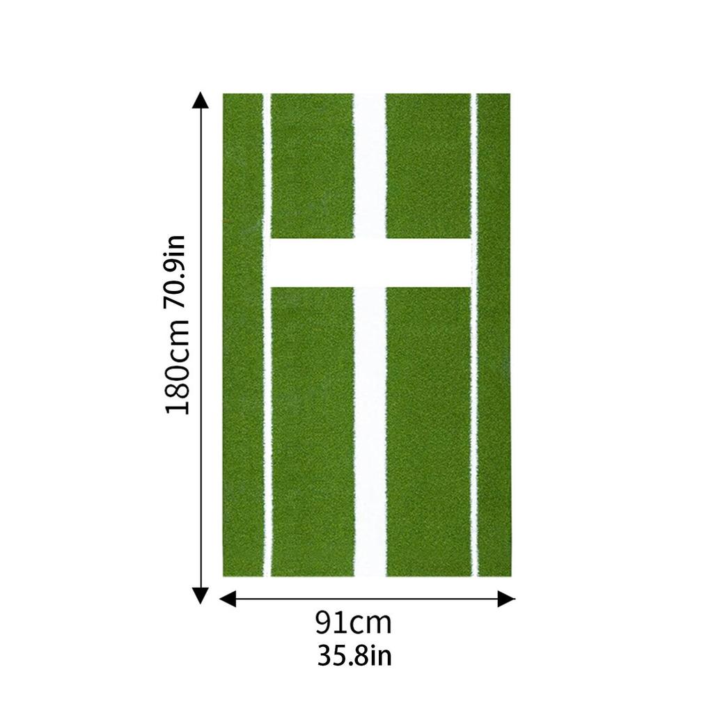 Softball Wurfmatte mit Tragegurt Mound Rutschfeste Baseball Schlagmatte 5mm Wurfkissen für Anfänger Übung Zuhause