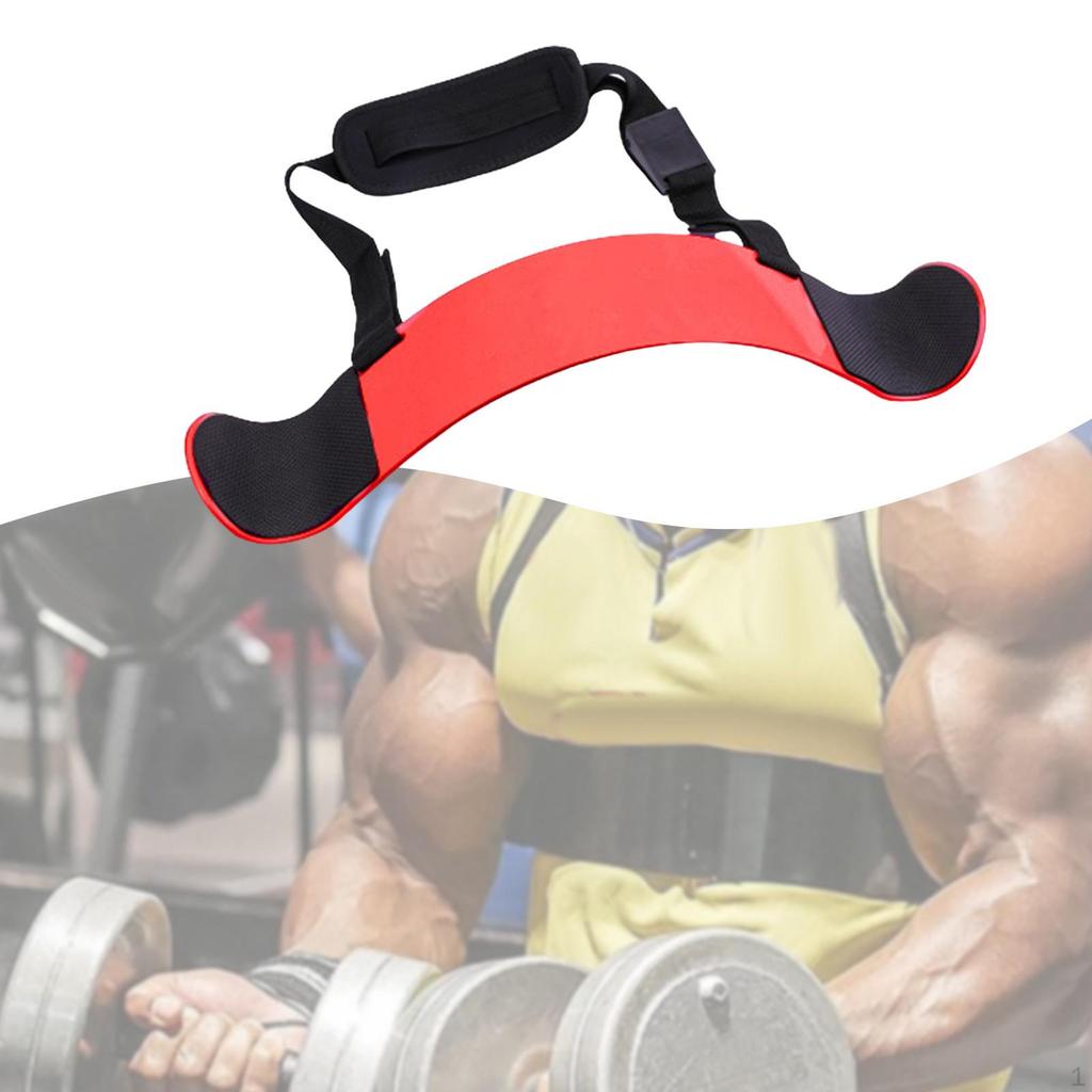 Arm And Bicep Workout Equipment, Heavy Duty, Home Gym, Curved Design,