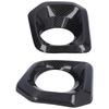 2pcs Front Fog Light Bezel Cover Decoration Carbon Fiber Style for Tacoma 20162020
