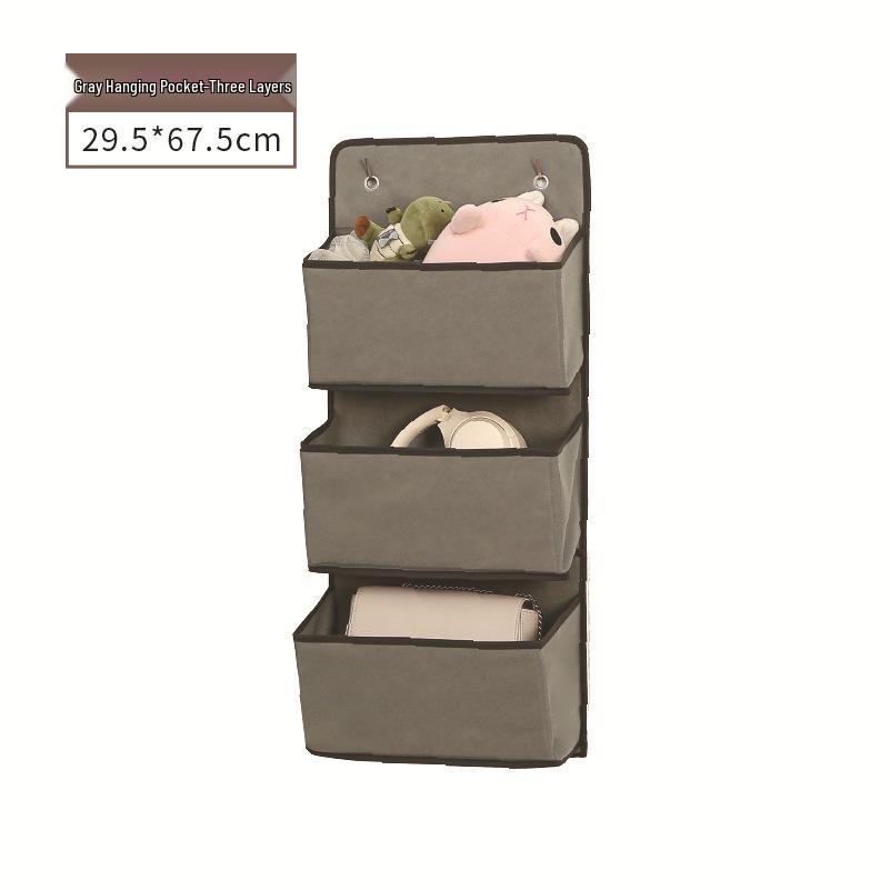 Over-the-Door Foldable Hanging Storage Bag for Dorms