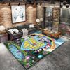 Tappeto Hunter X Hunter per Soggiorno Camera da Letto Casa Decorazione Divano Gioco Bambini Tappetino Antiscivolo per Pavimento