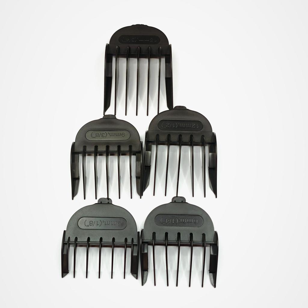 3mm 6mm 9mm 12mm 18mm Guide Comb Set For Remington HC5550 HC5750 HC5780 HC5200 HC5400 HC5600 HC5800 HC5038 HC5080 HC5081