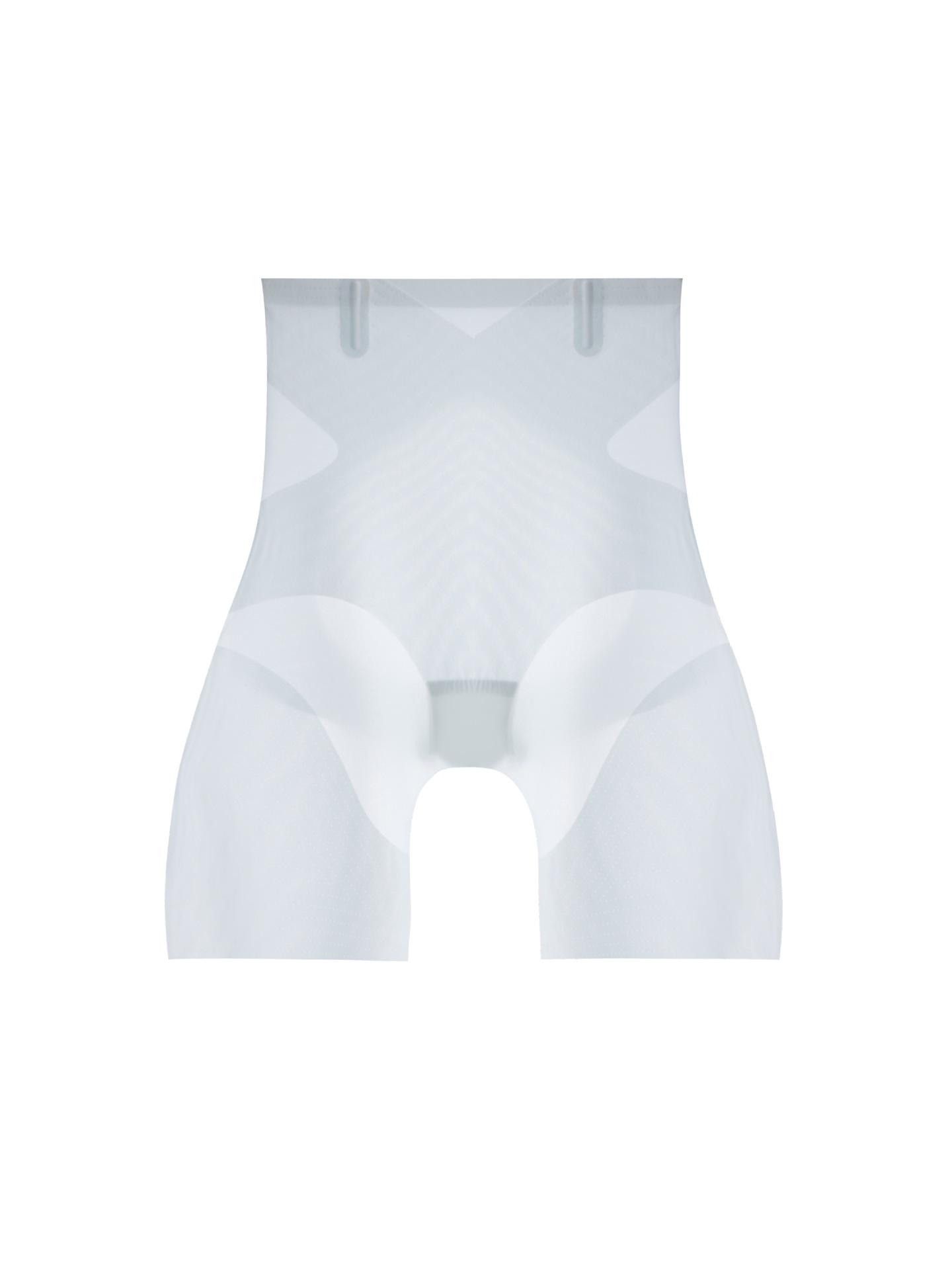 

Брюки с высокой талией из ледяного шелка для коррекции фигуры, для послеродового контроля живота и подтяжки бедер L (100-120 jin) светло-синий