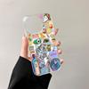 Seafood Printing Wireless Charging Case for iPhone 17 Air 16 E 15 14 Plus 13 12 Mini 11 Pro Max Transparent Silicone Edge Cover