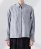 Nano Universe European Flax Sheer Shirt Be Paired with Other F 040 Beige (Can Items) Women's 669-5120300