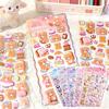 This Is a Get a Set of 6 for This 3D Squishy Animal Butt Stickers with a Soft Perfect for Sticker DIY Cell and Cute Animal A Great Gift for School