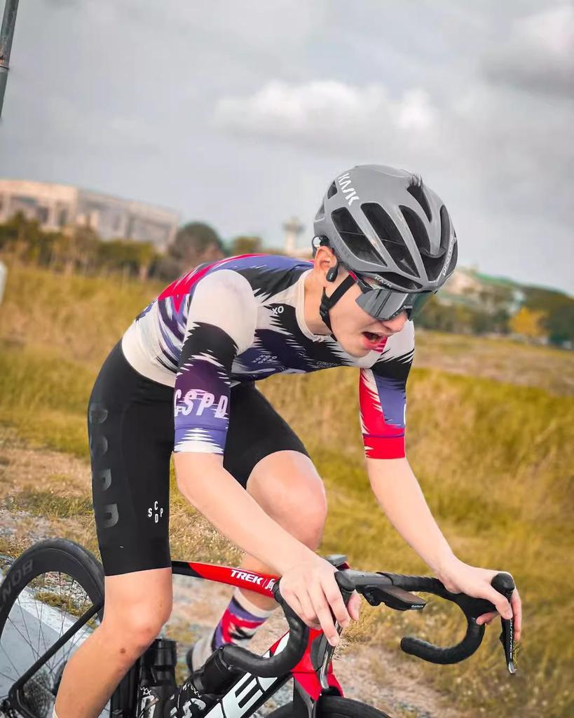 2024 CSPD Wirtual Exile Short-Sleeve Cycling Jersey for Men and Women