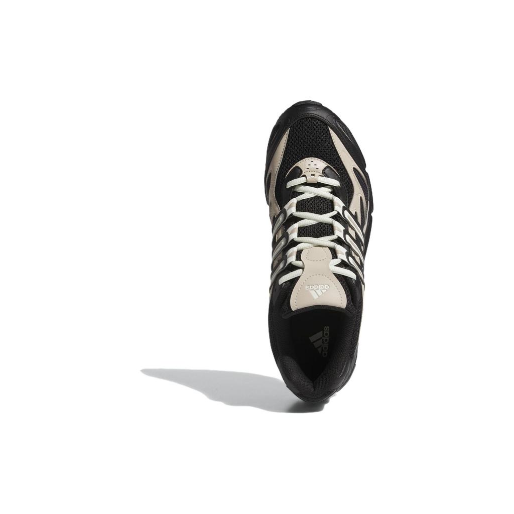 Adidas Temper Run 2.0 Mesh Synthetic Leather Classic Cushioning Durable Low-Top Lifestyle Sneakers Unisex Sneakers Black White JH7143