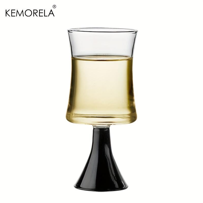 

KEMORELA Champagne Glasses 1/2PCS Reusable Machine Washable Glass Goblet For Cold Beverages Ideal for Dinners Parties Restaurant 301-400ml