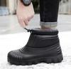Men Outdoor Activities Fishing Snow Work Boots Winter Boots Warm Waterproof Sneakers