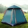 Automatisches Familiencamping-Zelt für 4 Personen, großes Raumzelt, automatische Öffnung, wasserdicht, vier Seiten, atmungsaktiv, für den Außenbereich, 215 x 215 x 142 cm