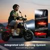 iScooter DX5 Electric Scooter 15.6Ah 16'' Tires NFC Start  60-72KM Range Adult scooter Max Load 150KG escooters