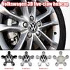 FD08-4pcs 135mm Car Wheel Center Cap Hub LOGO Covers Accessories For VW Golf Passat Tiguan Polo Jetta Beetle MK5 6 7 8