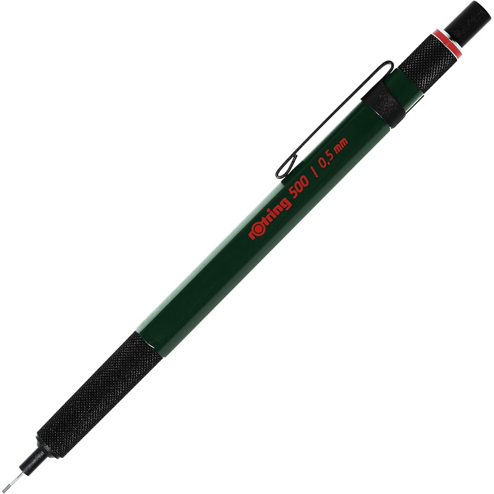 Rotring (Rotring) Rotring Mechanical Pencil 500 Green 2164106 0.5mm Regular Imported