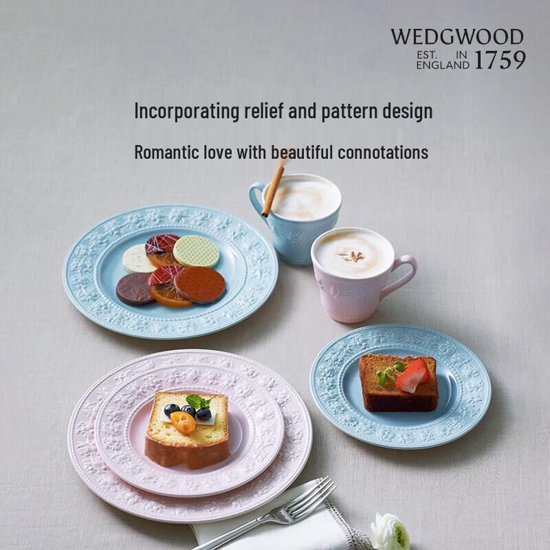 Wedgwood Joyful Holiday Blue Mug