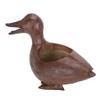 Duck Shaped Planter Resin Waterproof Decorative Animal Flower Pot for Yard Garden Terrace Balcony