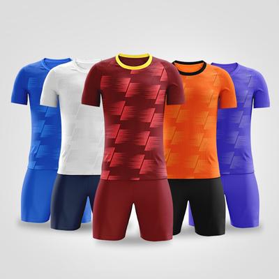 Football Uniform Set Outdoor Running T Shirt Training Shorts Set Sweatshirt Training Fitness Jersey